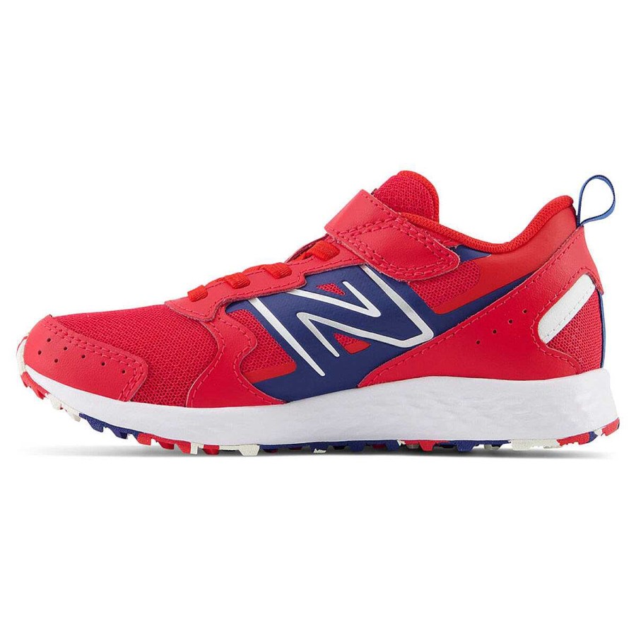 Kids New Balance Girls Shoes | New Balance Fresh Foam 650 V1 Ps Kids Running Shoes Red/Blue