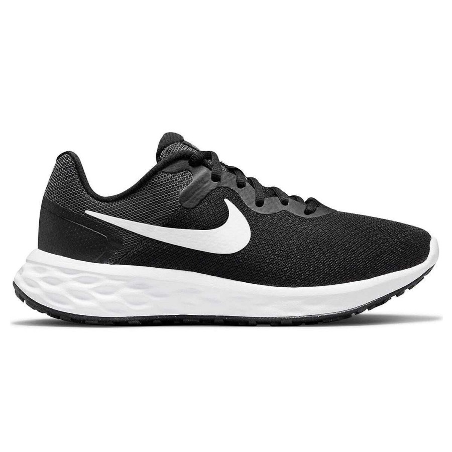 Kids Nike School Shoes | Nike Revolution 6 Next Nature Womens Running Shoes Black/White