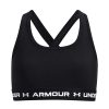 Kids Under Armour Bras & Crops | Under Armour Girls Crossback Mid Sports Bra Black