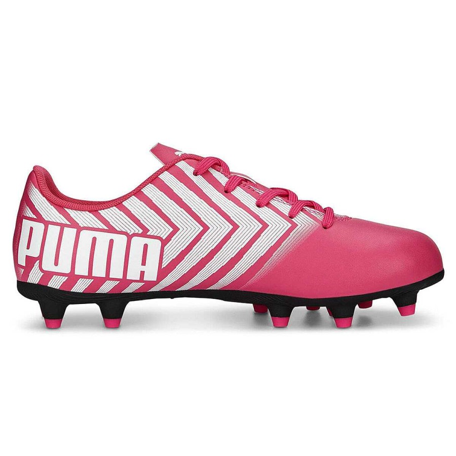 Kids PUMA Football Boots | Puma Tacto 2 Kids Football Boots Us 8 Pink/White