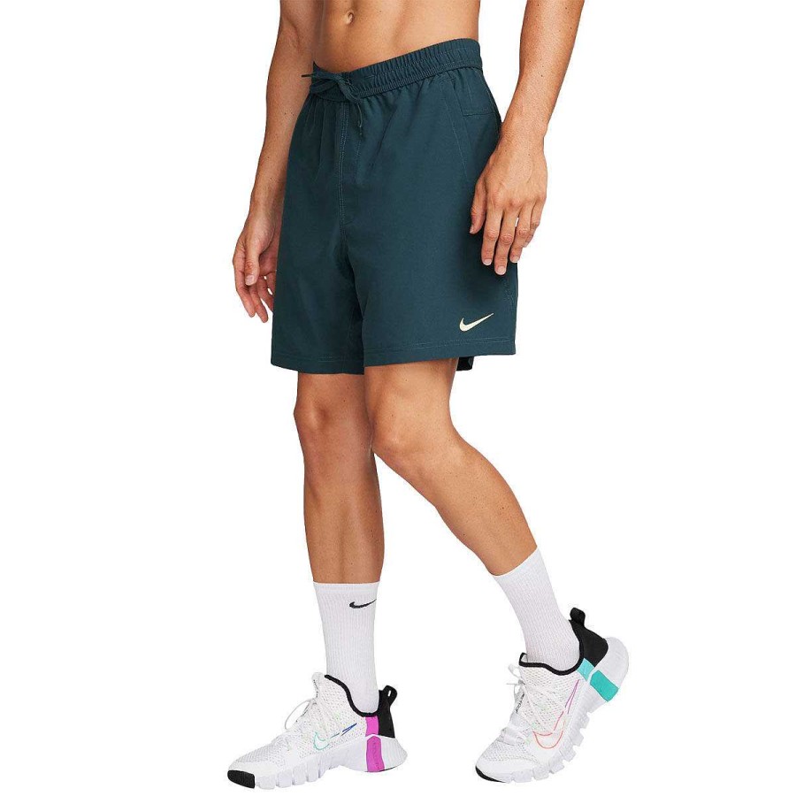 Men Nike Training | Nike Mens Dri-Fit Form 7-Inch Shorts Green