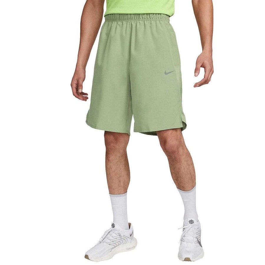 Men Nike Shorts | Nike Mens Dri-Fit Challenger 9-Inch Unlined Shorts Green