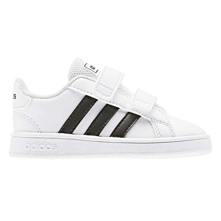 Kids adidas Toddlers Shoes | Adidas Grand Court Toddlers Shoes White/Black