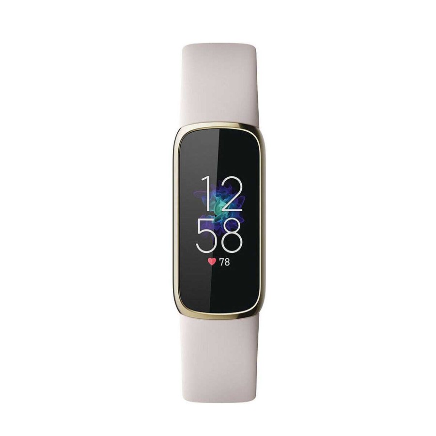 Men Fitbit Watches And Trackers | Fitbit Luxe - Lunar White Soft Gold