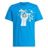 Kids adidas Activewear | Adidas Boys Messi Graphic Tee Blue