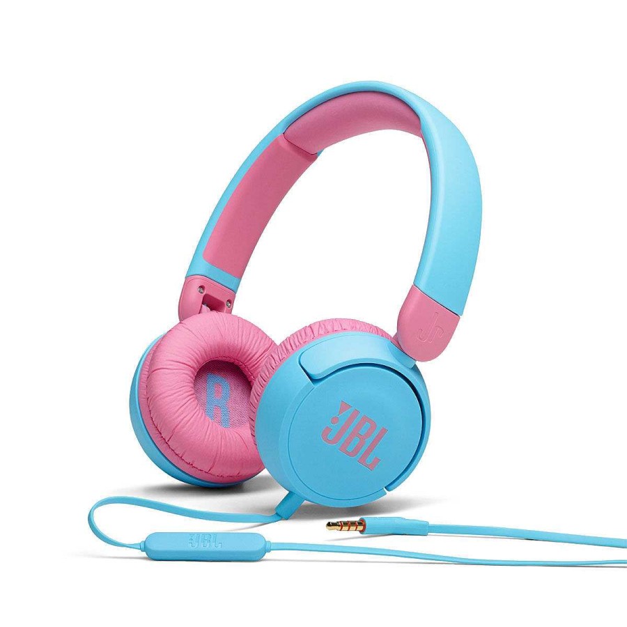 Men JBL Headphones | Jbl Jr310 Wired Kids Headphones Blue