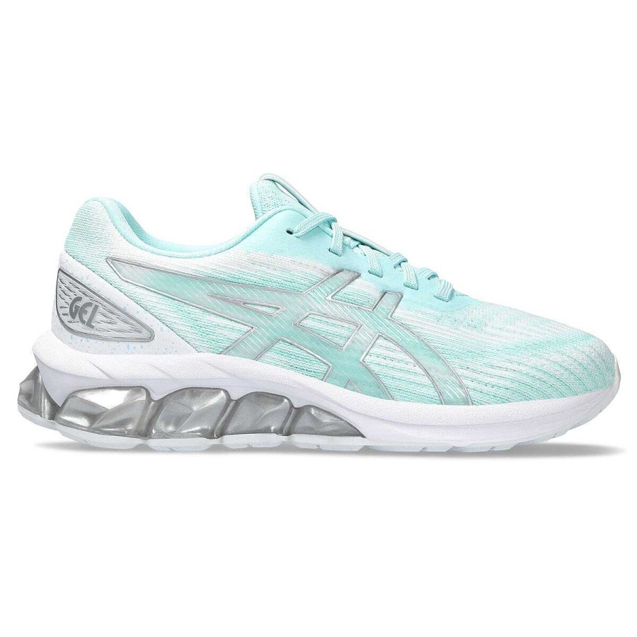 Kids Asics Girls Shoes | Asics Gel Quantum 180 7 Gs Kids Casual Shoes White/Aqua