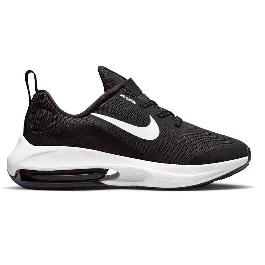 Kids Nike Running | Nike Air Zoom Arcadia 2 Ps Kids Running Shoes Black/White