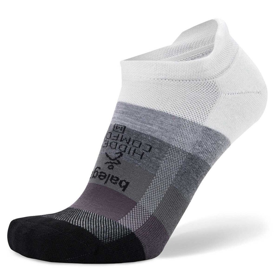 Men Balega Socks | Balega Hidden Comfort Socks White