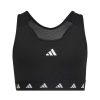 Kids adidas Bras & Crops | Adidas Girls Aeroready Techfit Bra Black