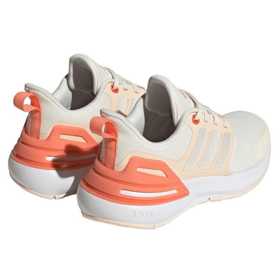 Kids adidas Training | Adidas Rapidasport Bounce Kids Casual Shoes White/Peach