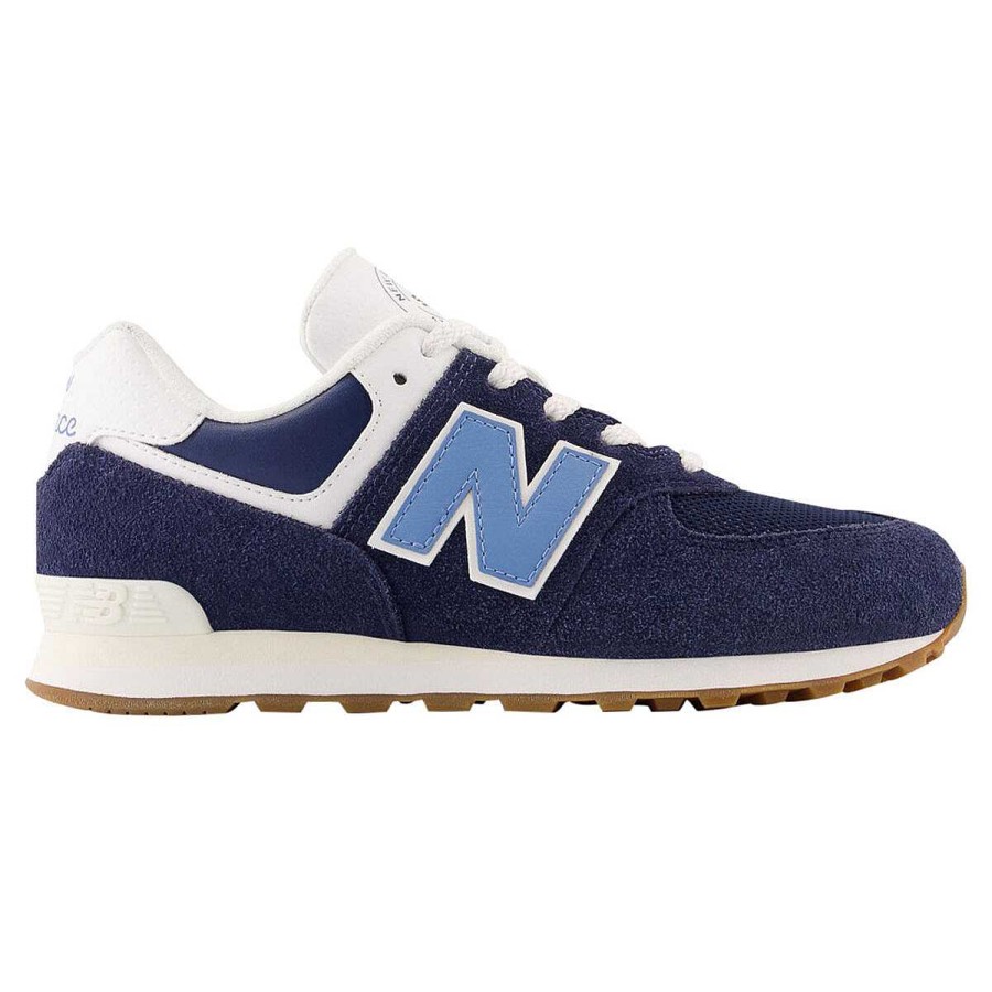 Kids New Balance Casual | New Balance 574 Gs Kids Casual Shoes Navy