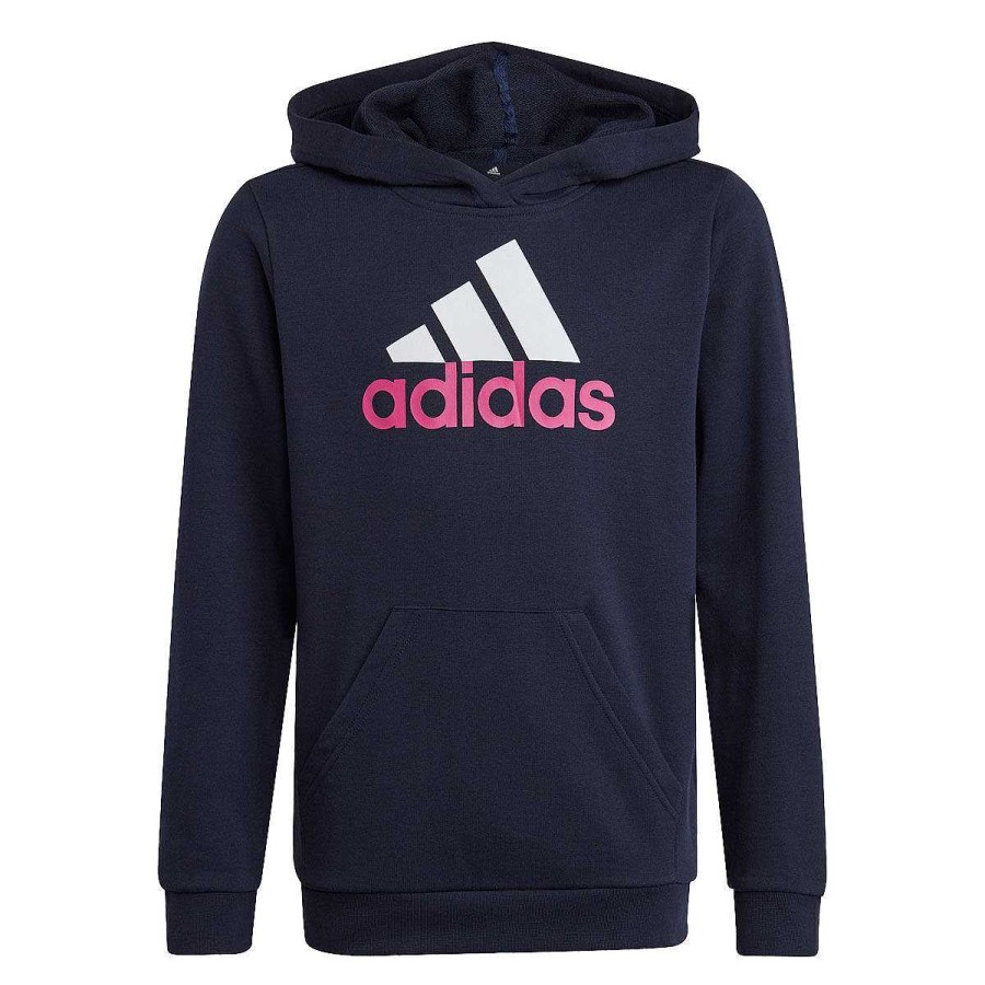 Kids adidas Hoodies & Sweatshirts | Adidas Kids Essentials Big Logo Hoodie Blue