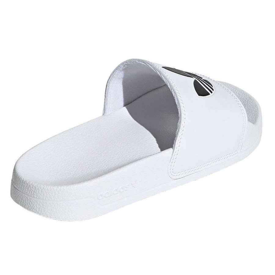 Kids adidas Slides And Thongs | Adidas Adilette Light Gs Kids Slides White/Black