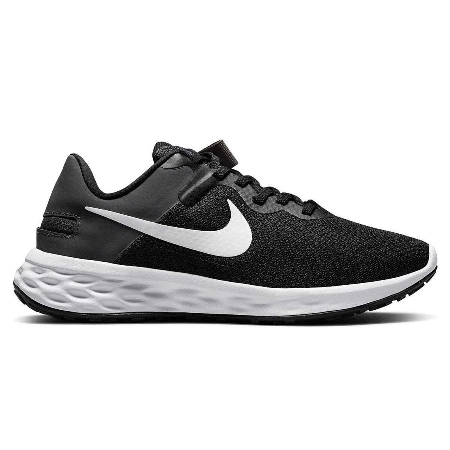 Kids Nike School Shoes | Nike Revolution 6 Flyease Next Nature Womens Running Shoes Black/White