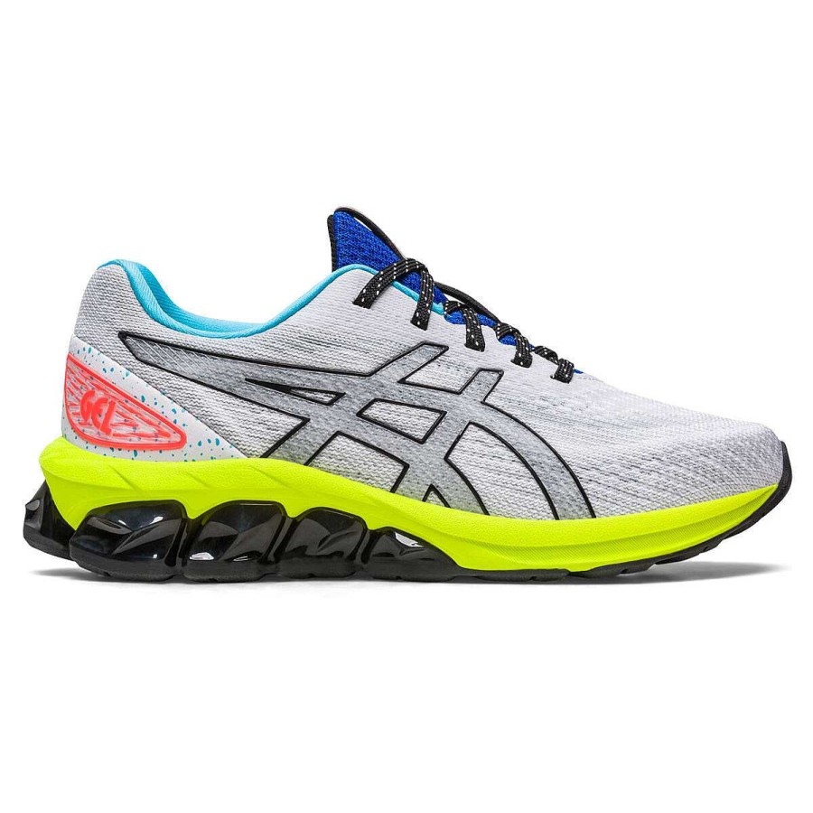 Kids Asics Casual | Asics Gel Quantum 180 7 Gs Kids Casual Shoes Grey/Blue