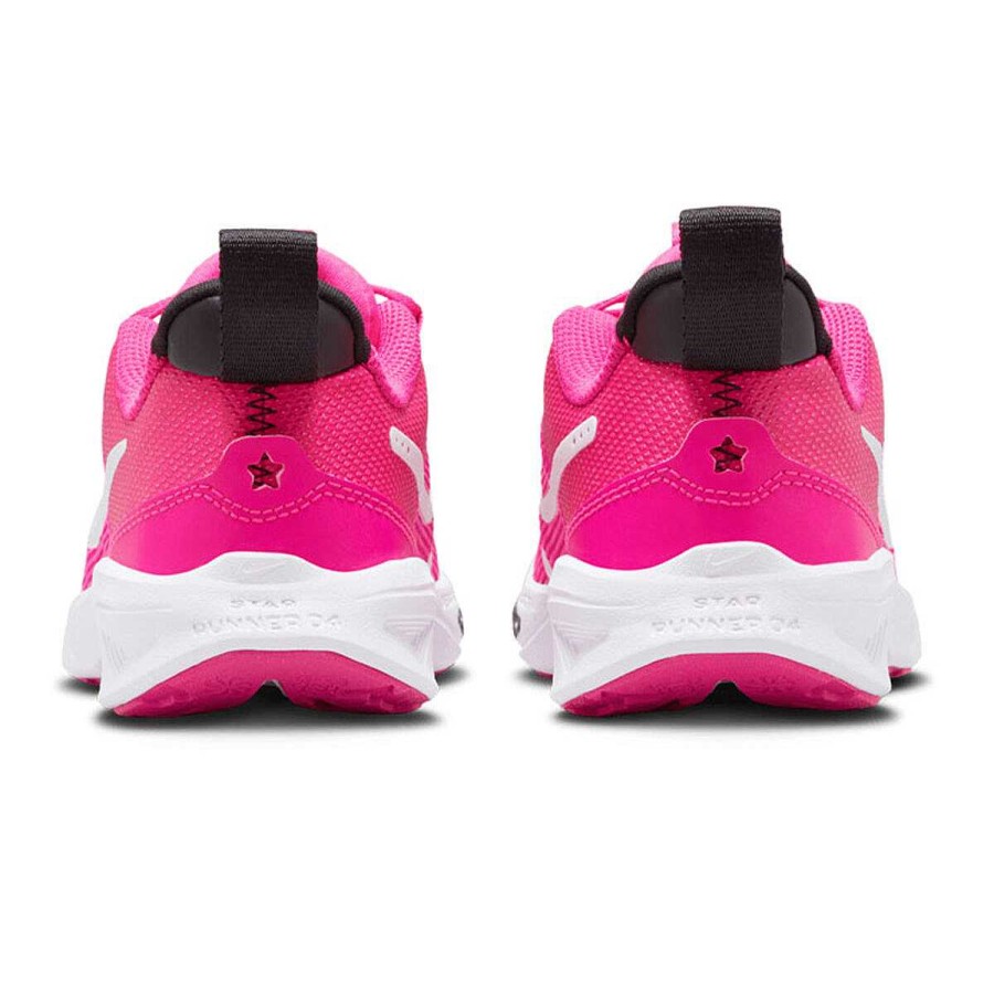 Kids Nike Running | Nike Star Runner 4 Ps Kids Running Shoes Pink/White