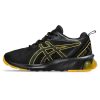 Kids Asics Girls Shoes | Asics Gel Quantum 90 4 Gs Kids Casual Shoes Black/Yellow