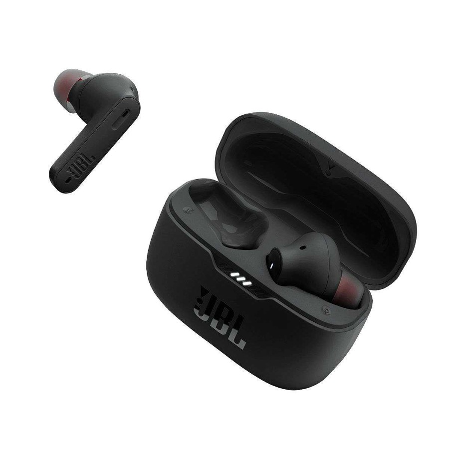 Men JBL Headphones | Jbl Tune 230Nc Tws Wireless Earphones Black