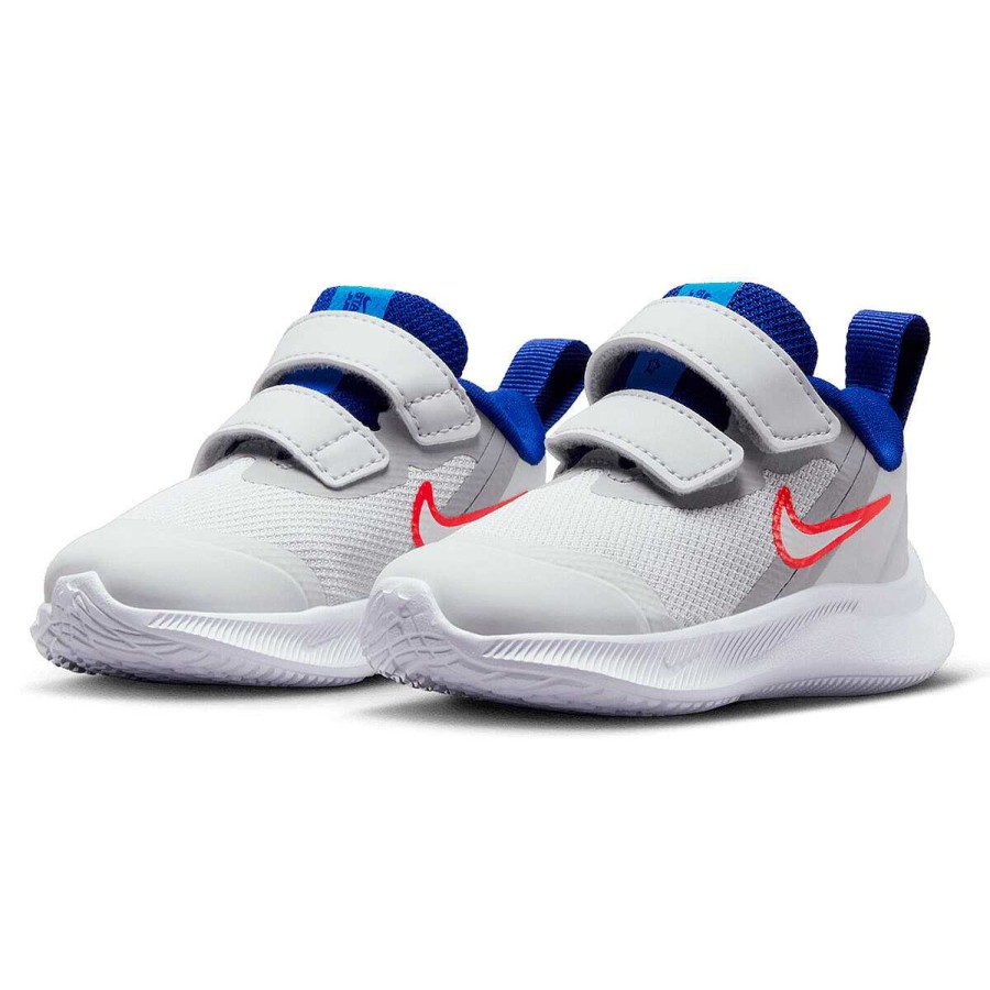 Kids Nike Toddlers Shoes | Nike Star Runner 3 Toddlers Shoes Grey/Blue