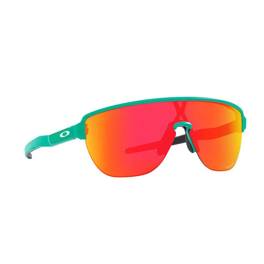 Men Oakley Sunglasses | Oakley Corridor Sunglasses - Matte Celeste With Prizm Ruby